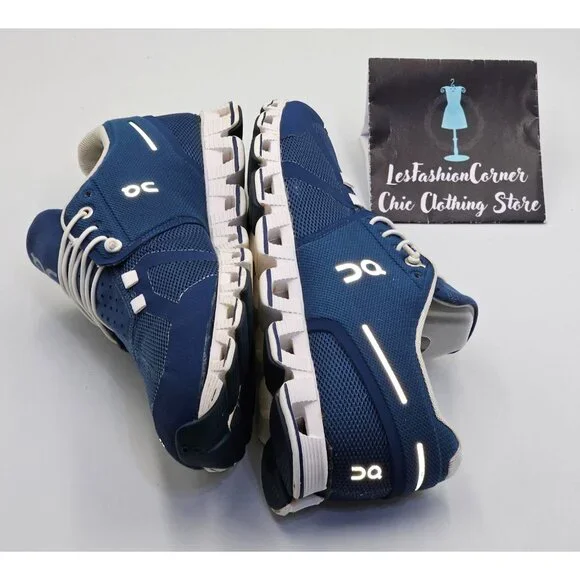 On Cloud 5 Women's Blue Athletic Running Shoes Size 8.5 2637 - Picture 13 of 16